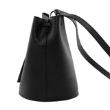 BARREL SAFFIANO BLACK