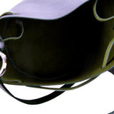 BARREL SAFFIANO GREEN