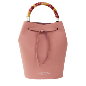 BARREL SAFFIANO PINK