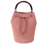 BARREL MINI SAFFIANO PINK