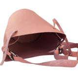 BARREL MINI SAFFIANO PINK