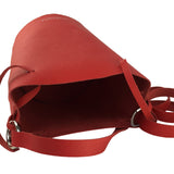 BARREL MINI SAFFIANO RED