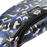 WAIST BAG BLUE LEOPARD