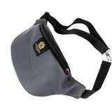 WAIST BAG GREY&BLACK