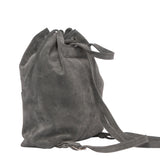 SUEDE BACKPACK GRAY