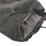 SUEDE BACKPACK GRAY