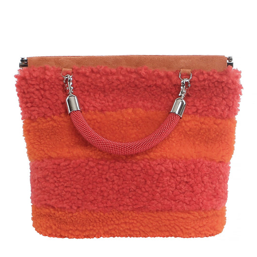 WARM RED with ORANGE
