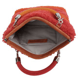 WARM RED with ORANGE