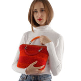 WARM RED with ORANGE
